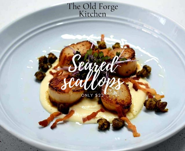 Food at The Old Forge Kitchen